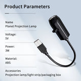 Projection Light 5V USB Direct Insertion Planet Christmas/Halloween