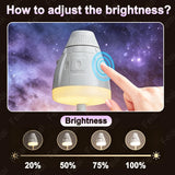 Luzea Galaxy Projector — 24-in-1 Starry Sky Night Light