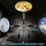 Projection Light 5V USB Direct Insertion Planet Christmas/Halloween